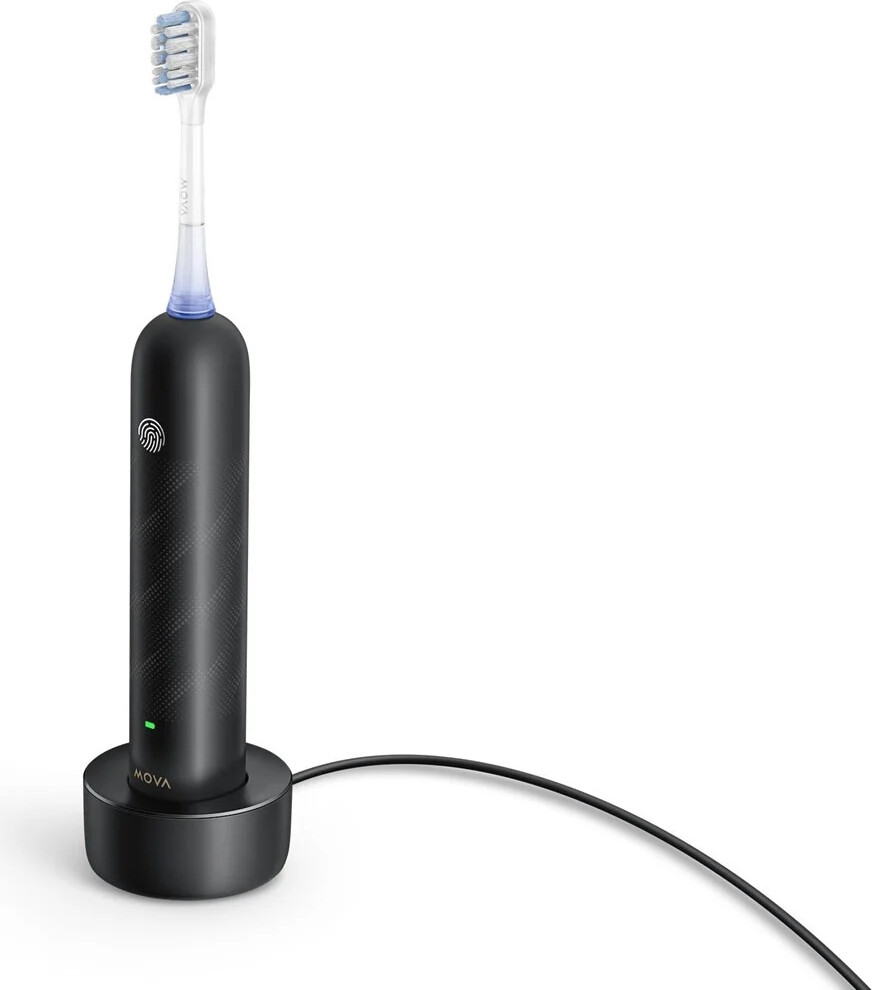 MOVA 3D Clean Electric Toothbrush Fresh Pro Rechargeable For adults Number of brush heads included 2 Number of teeth brushing modes 3 Black