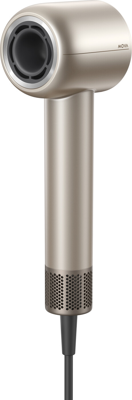Mova Shine10 Hårtørrer - Lys Guld - Ionisk & Højhastighedsmotor