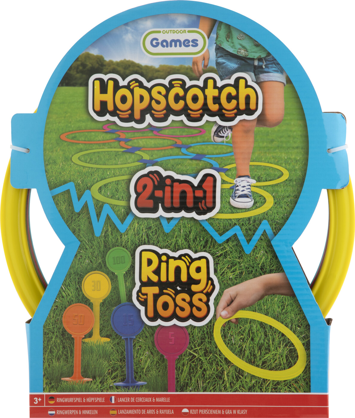 Moxy - 2-in-1 Ring Toss & Hopscotch (640020)