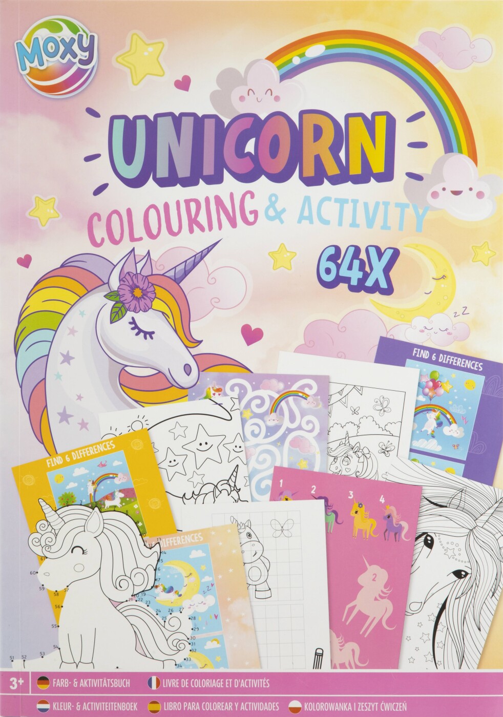 Creative Craft Group Coloring and Activity Book Unicorn