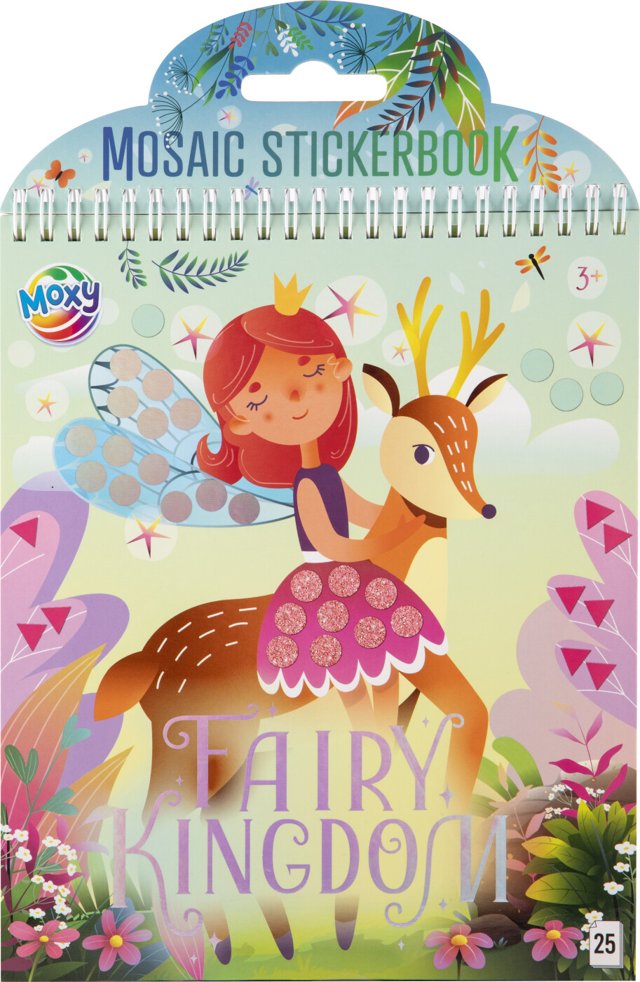Moxy - Luxury Mosaic Stickerbook - Fairies (100130) - Bog