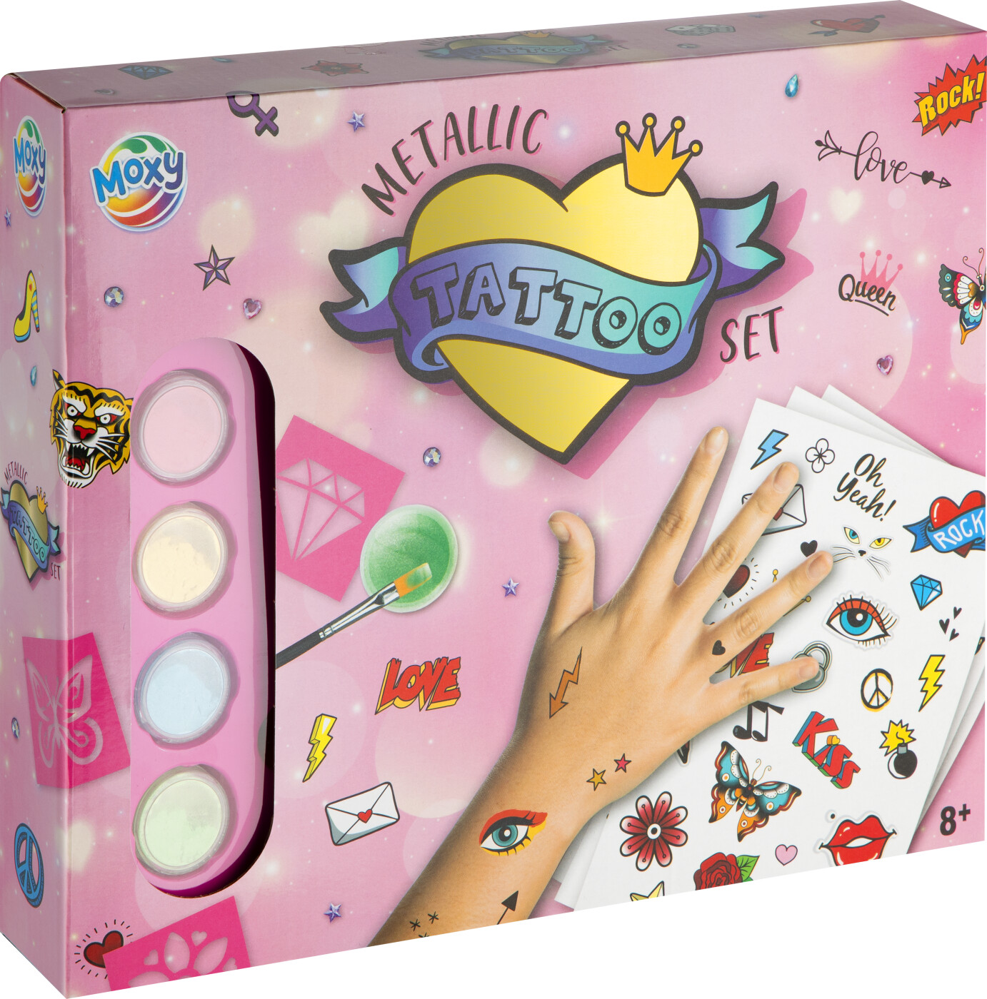 Moxy - Metallictattoo Set (230012)