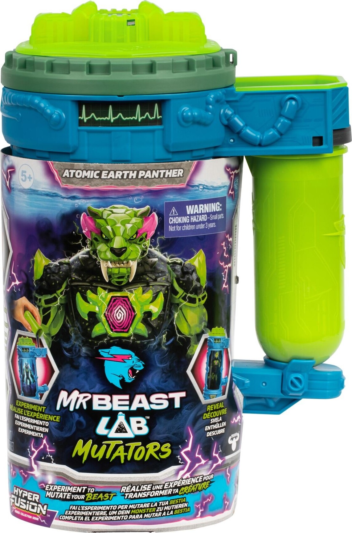 Mr. Beast Lab - Mutation Chamber - Atomic Earth Panther (20426)