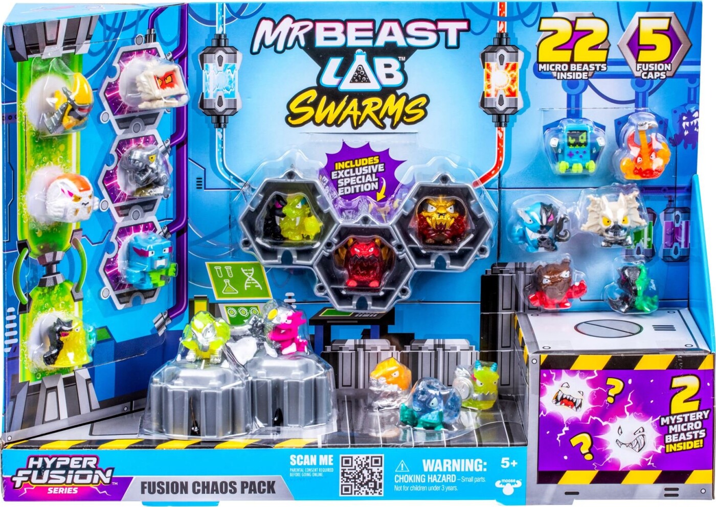 Mr. Beast Lab Swarms Fusion Chaos