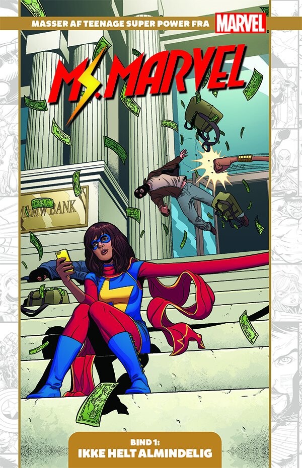 2: Ms. Marvel 1 - Ikke Helt Almindelig - G. Willow Wilson - Tegneserie
