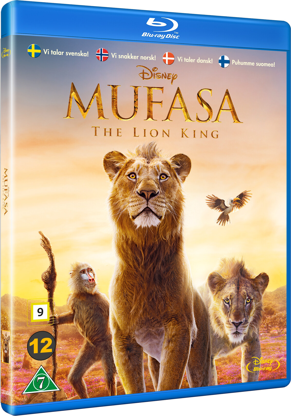 Mufasa: Løvernes Konge / Mufasa: The Lion King - Disney - Blu-Ray