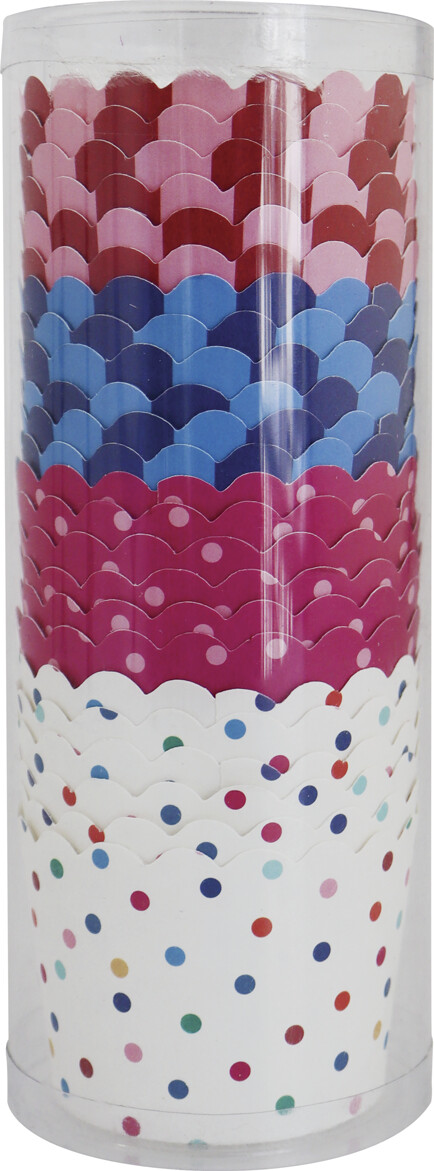 Muffinsform / Snackbæger 5 X 4,7 Cm - 4 Assorterede - Scanseason