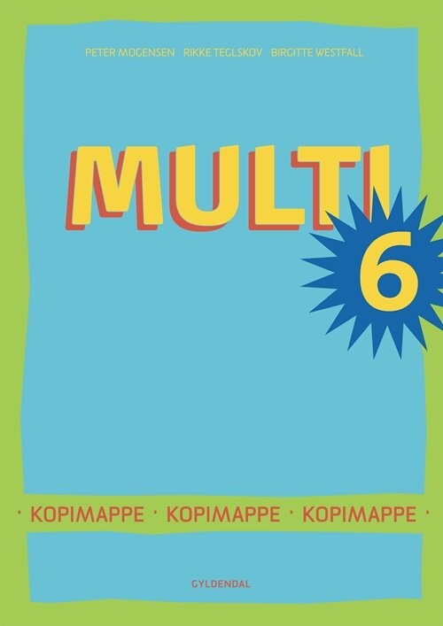 Multi 6 - Peter Mogensen - Bog
