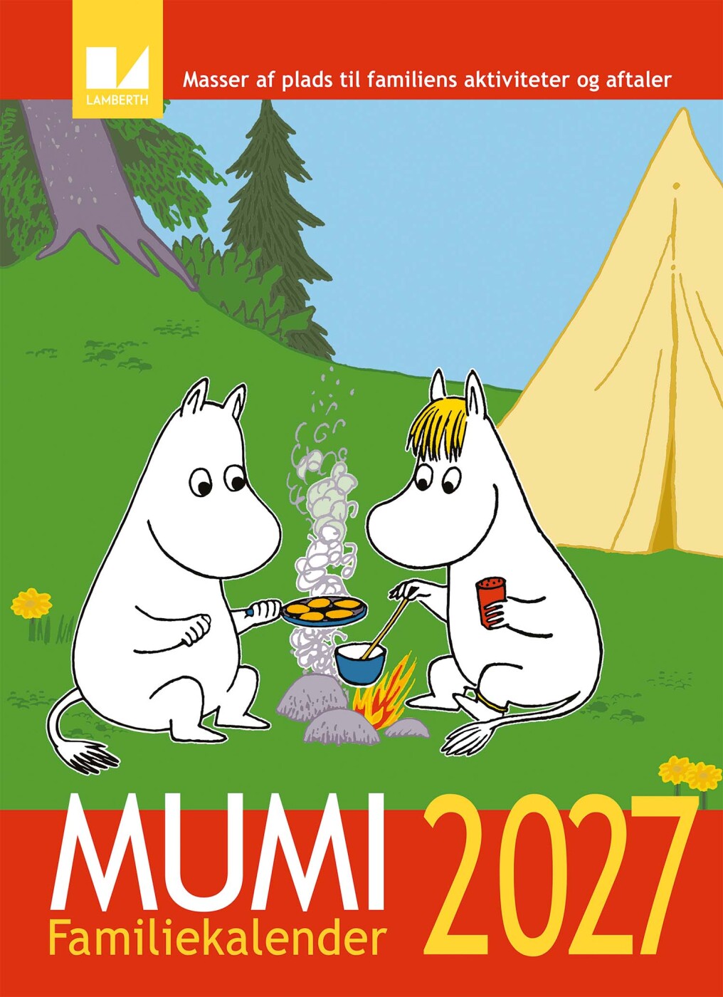 Mumi Familiekalender 2027 - Spiralryg
