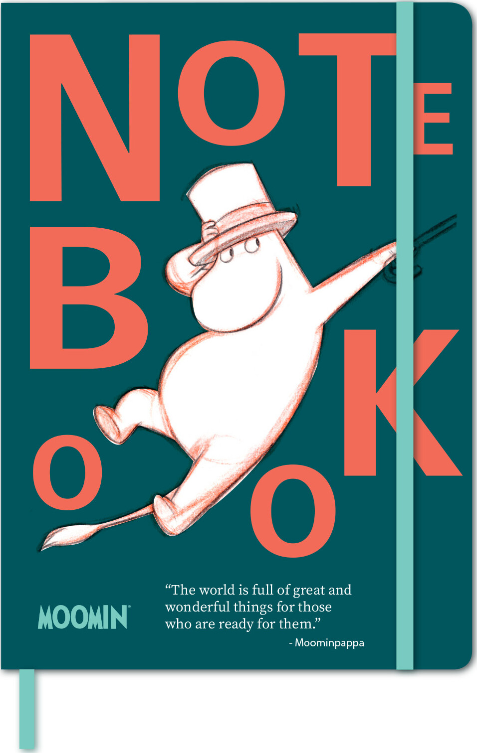 Moomin - Notesbog - Far - A5 - Mumitroldene