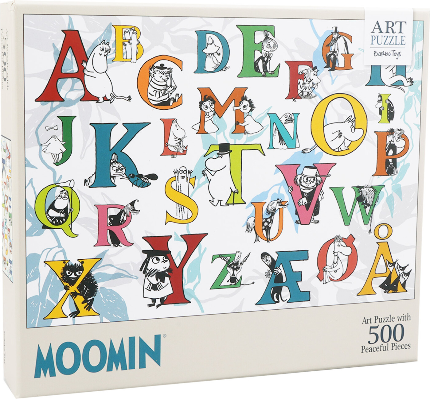 Mumitroldene Puslespil - Abc - 500 Brikker