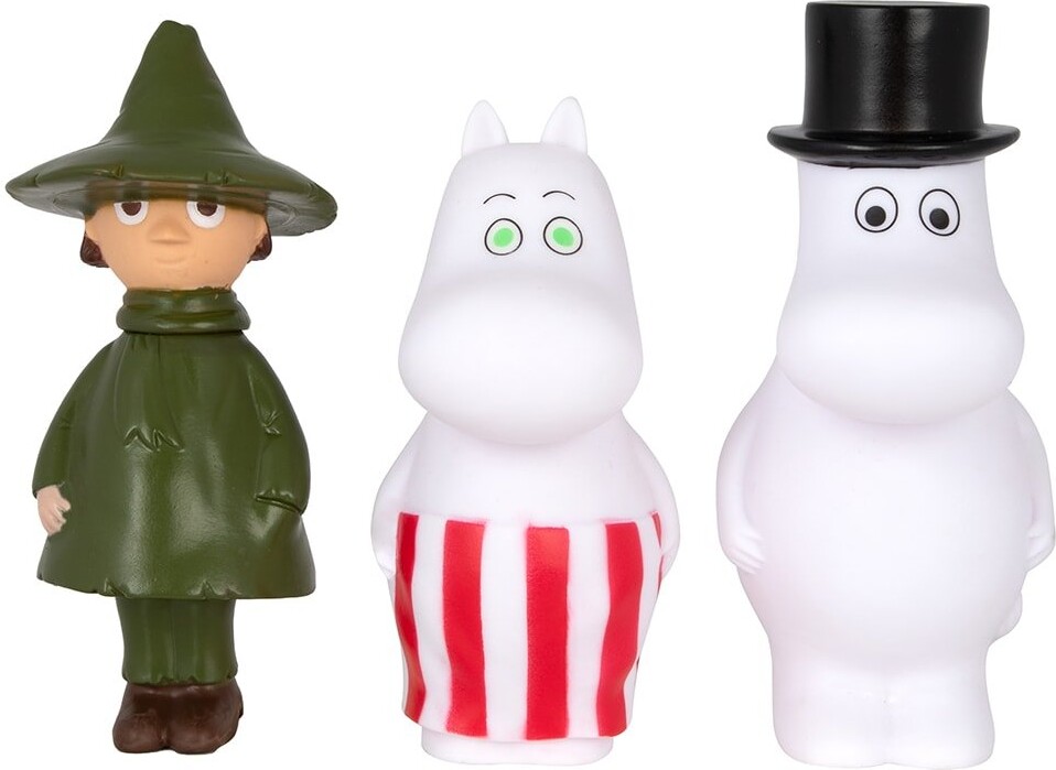 Mumitroldene - Badekar Figurer 3 Stk.