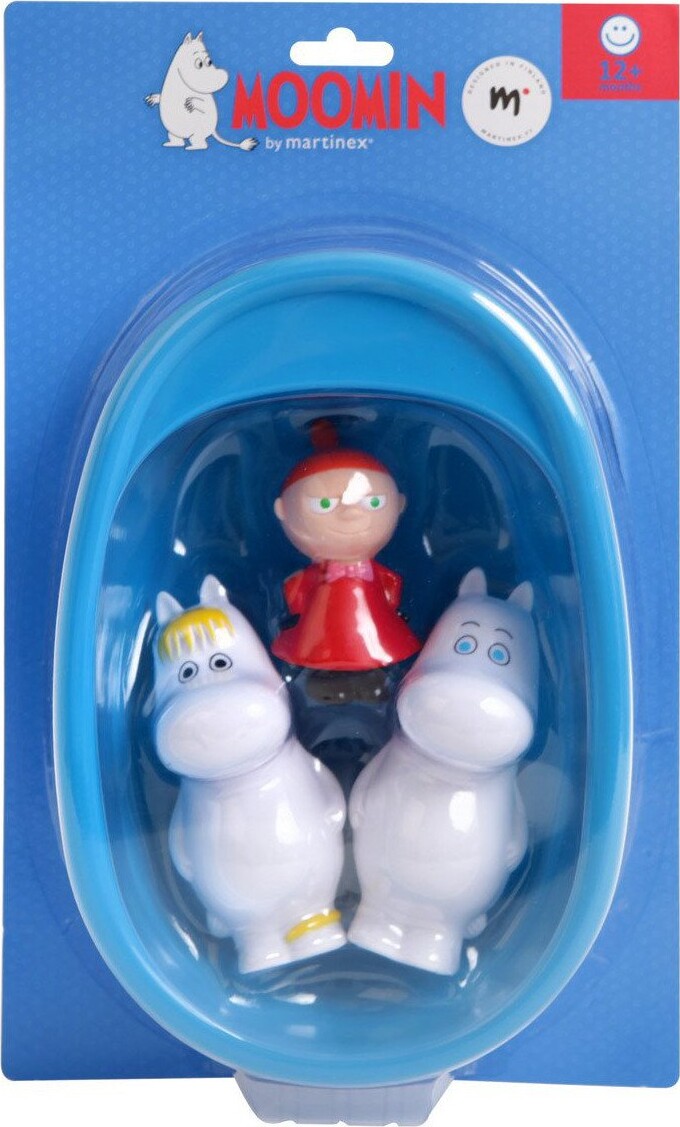 Mumitroldene Figurer Med Badekar