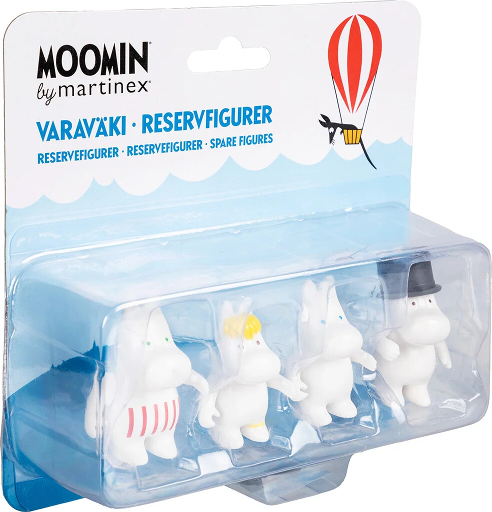Mumitroldene Figurer - Familie - 4 Stk