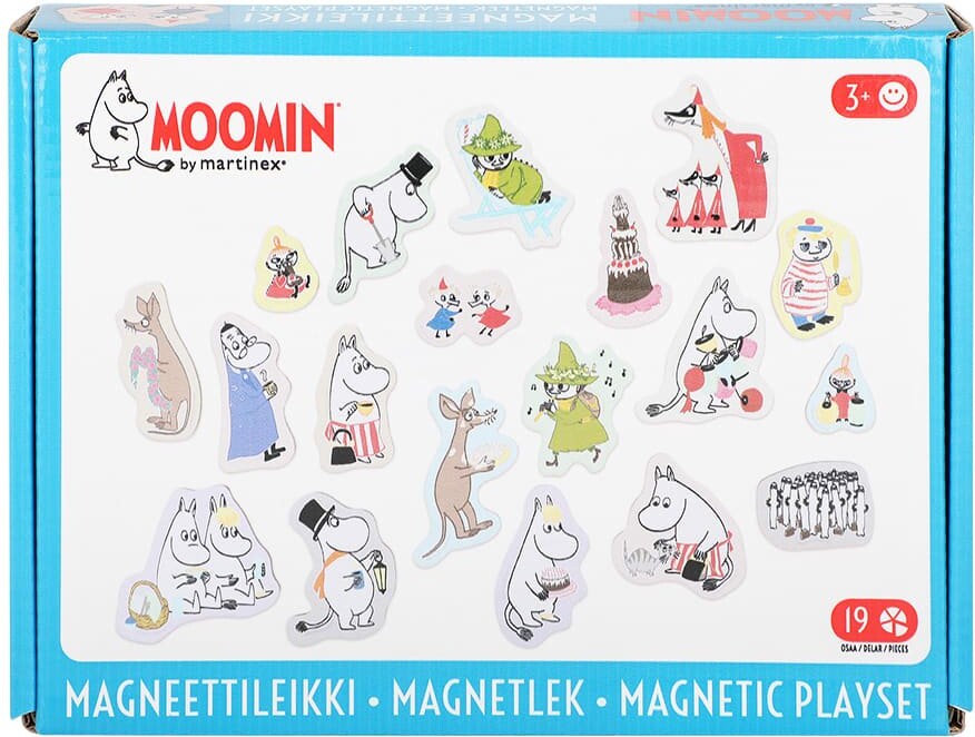 Mumitroldene - Magnetisk Legesæt Med Moomin Figurer