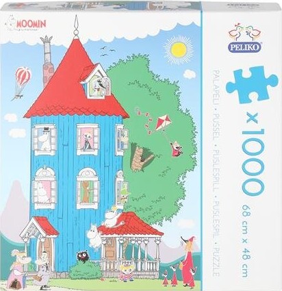 Mumi Puslespil - 1000 Brikker - Mumihuset