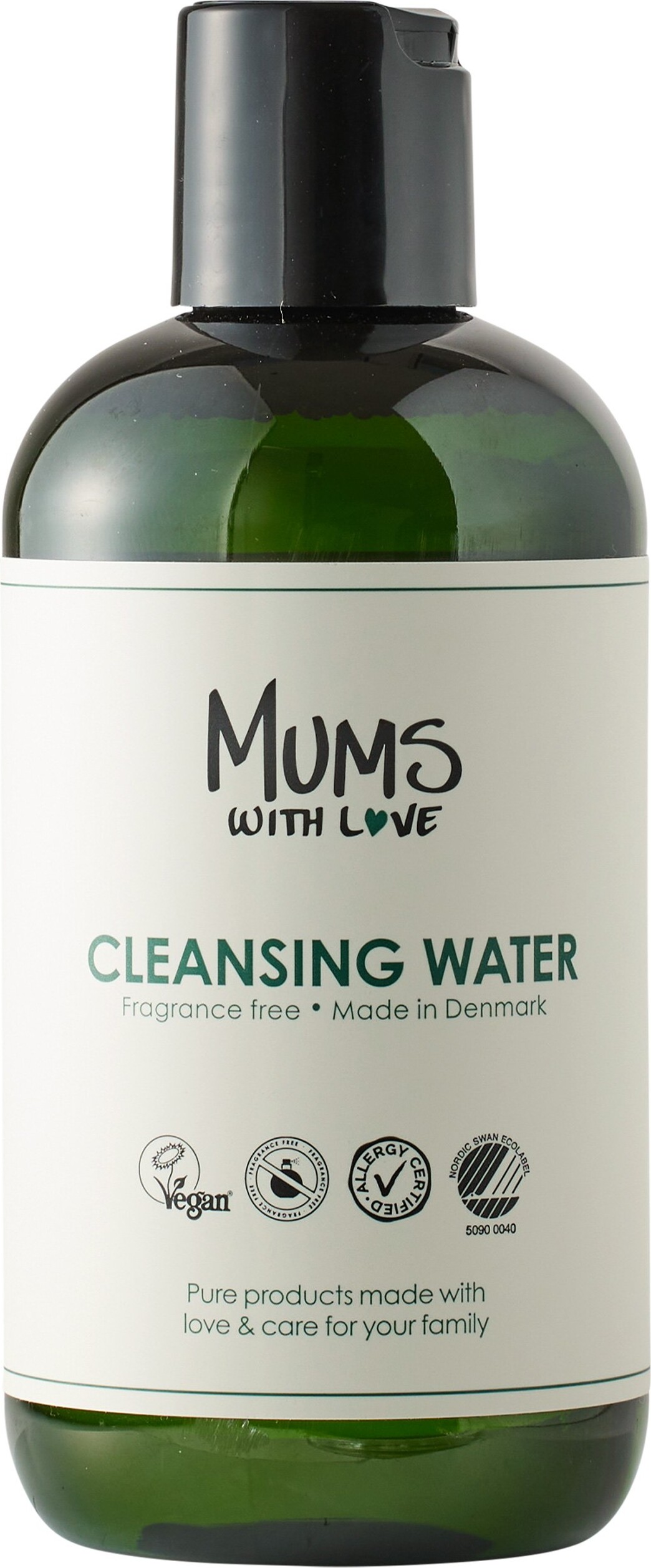 Mums With Love - Cleansing Water 250 Ml - Parfumefri Og Vegansk