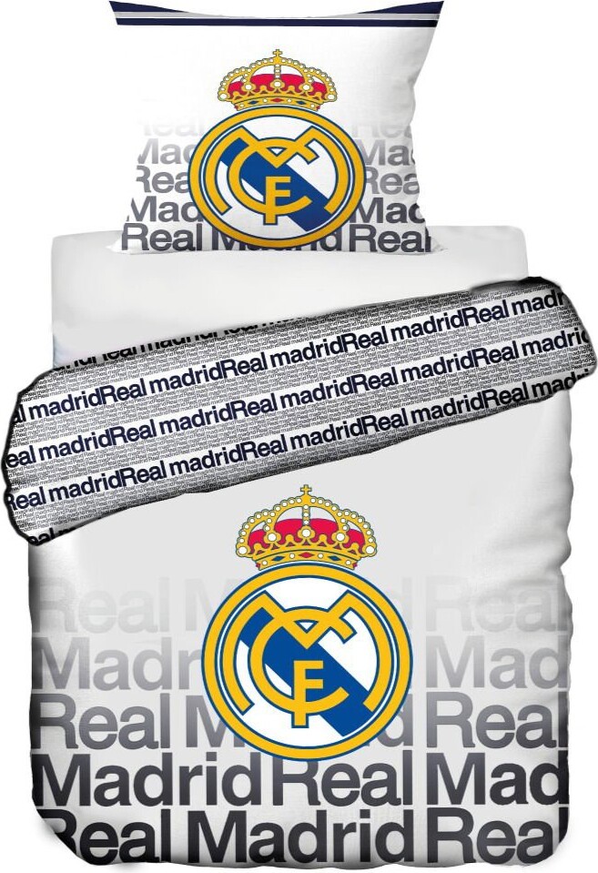 Mumuru - Sengetøj Real Madrid - Vibrant Team Colors - 140x200 Cm