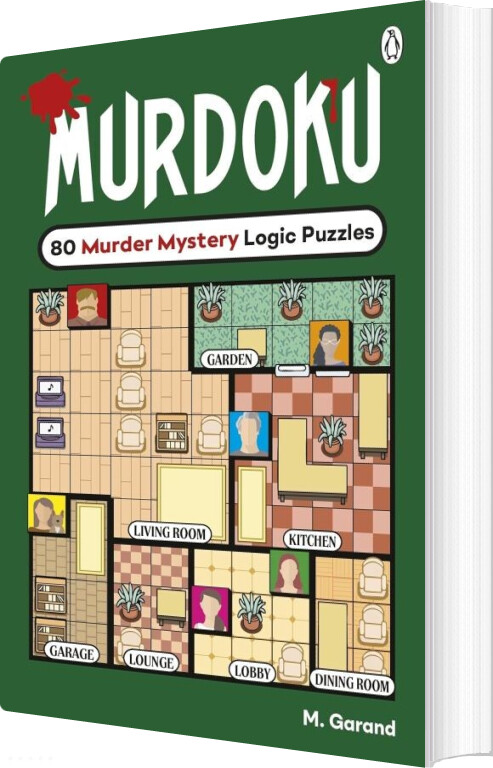 Murdoku: 80 Murder Mystery Logic Puzzles - M. Garand - English Book