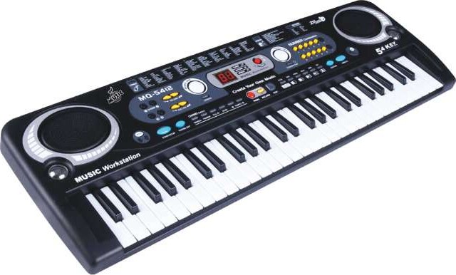 Legetøjs Keyboard Til Barn - 54 Tangenter