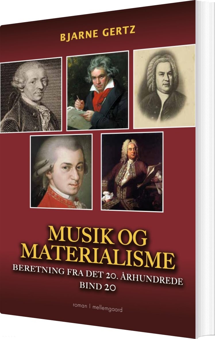 Billede af Musik Og Materialisme - Bjarne Gertz - Bog