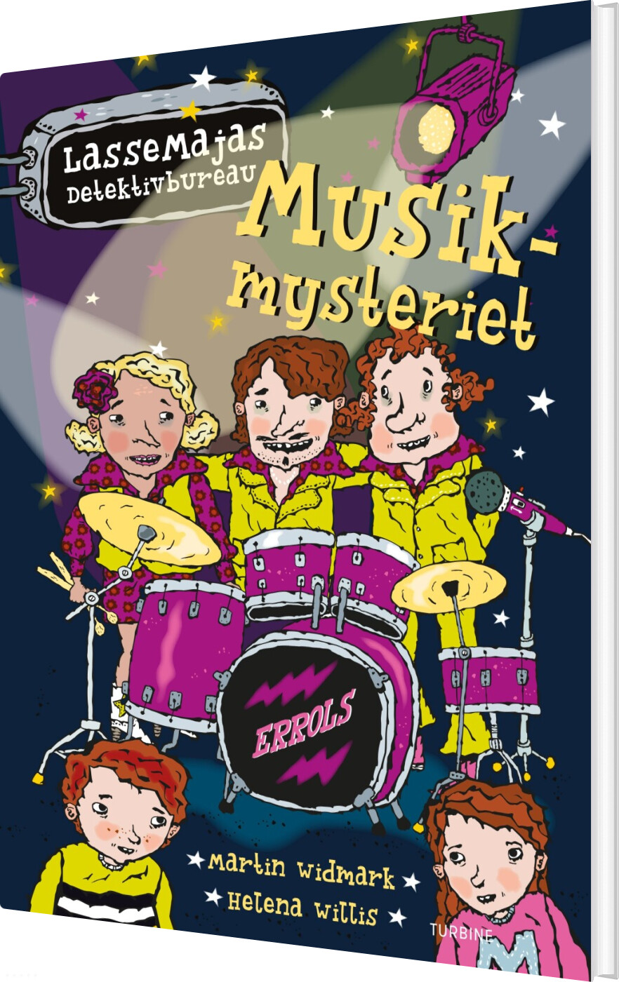 Musikmysteriet - Lassemajas Detektivbureau - Martin Widmark - Bog