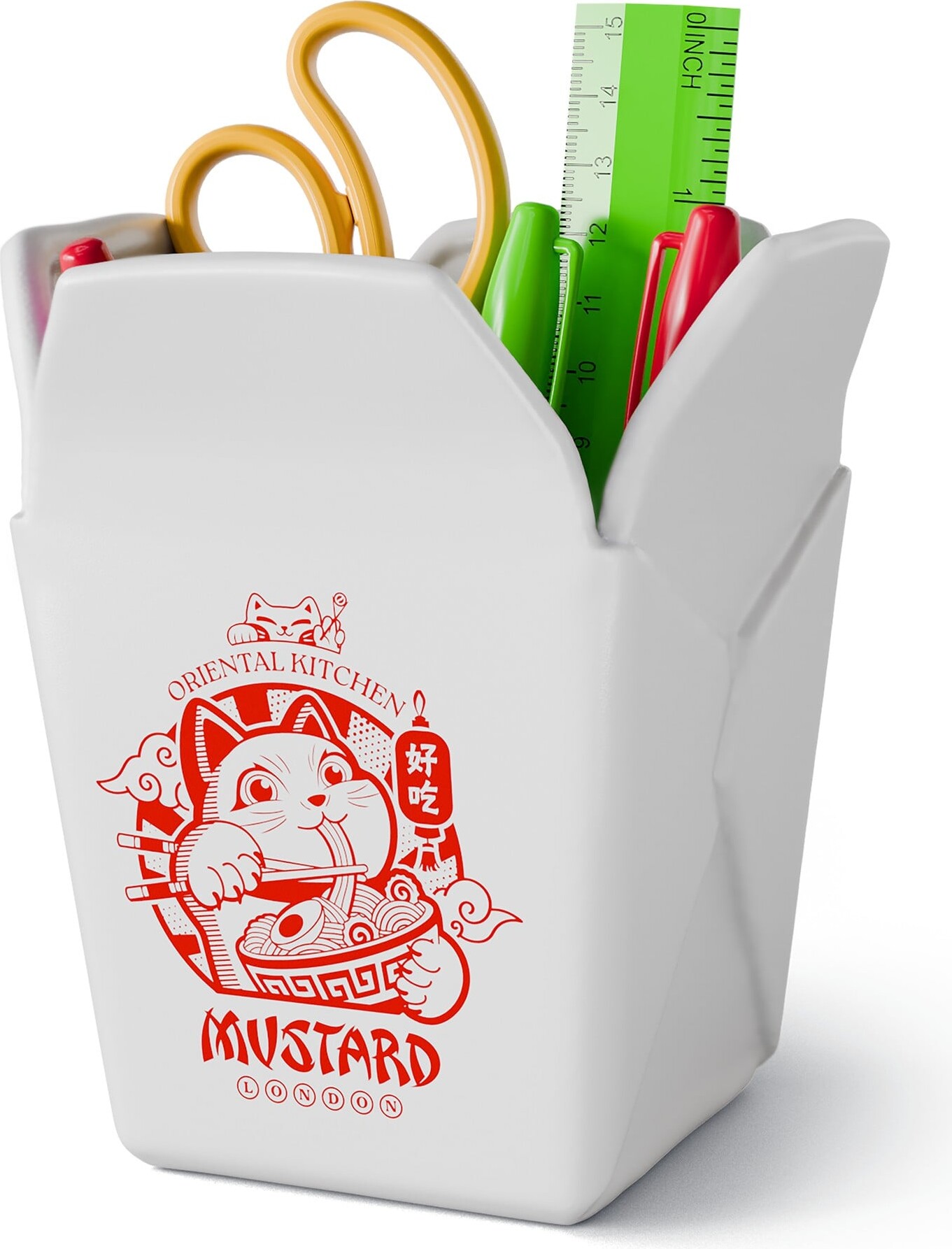 Mustard - Takeaway Pen Pot - Compact