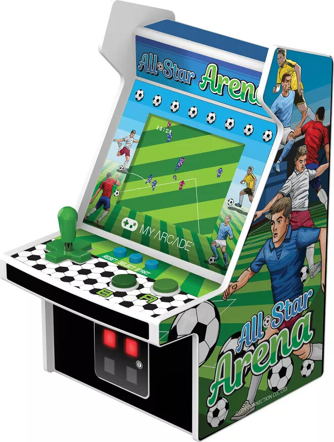 My Arcade, Micro Player 6.75 All-star Arena Collectible Retro (307 Games In 1), White