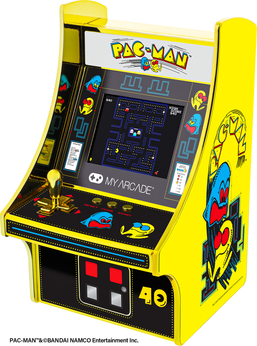 My Arcade - Micro Player Pacman 40th Aniversario