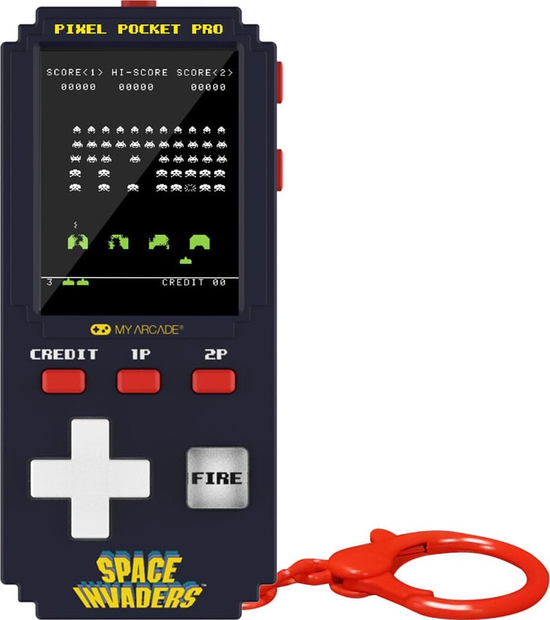 My Arcade - Space Invaders Portable Gaming System (Pixel Pocket Pro)