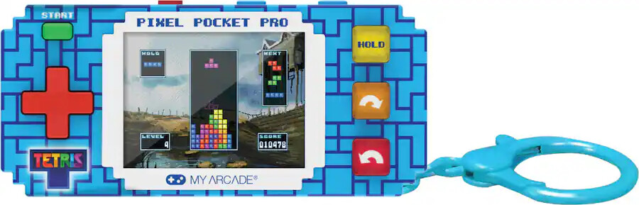 My Arcade - Tetris Portable Gaming System (Pixel Pocket Pro)