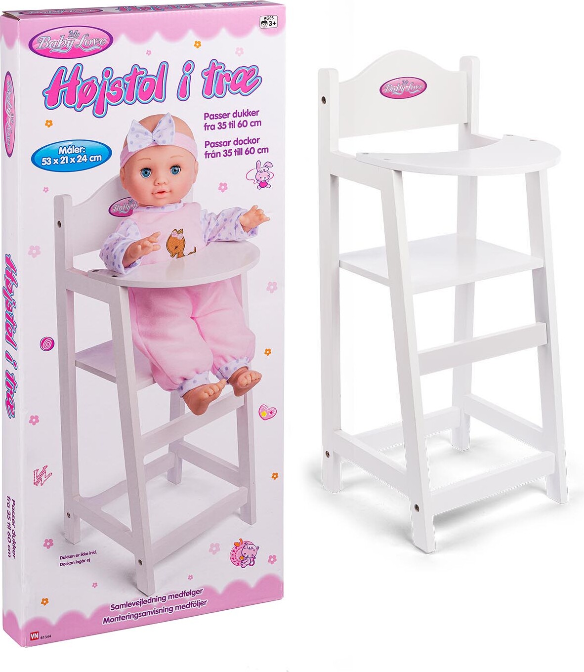My Baby Højstol 53 Cm