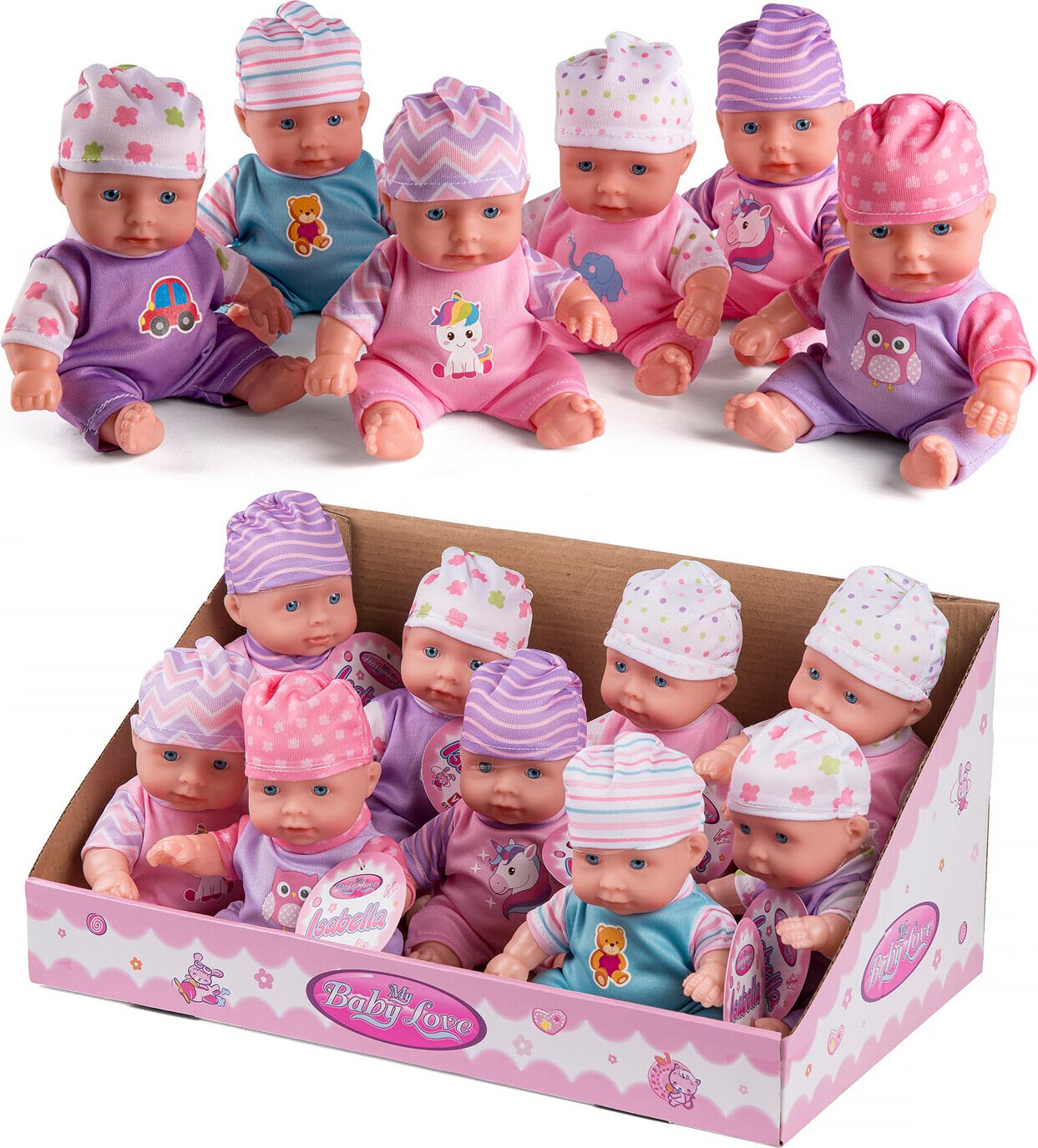 My Baby Isabella Dukke 20 Cm - Assorteret