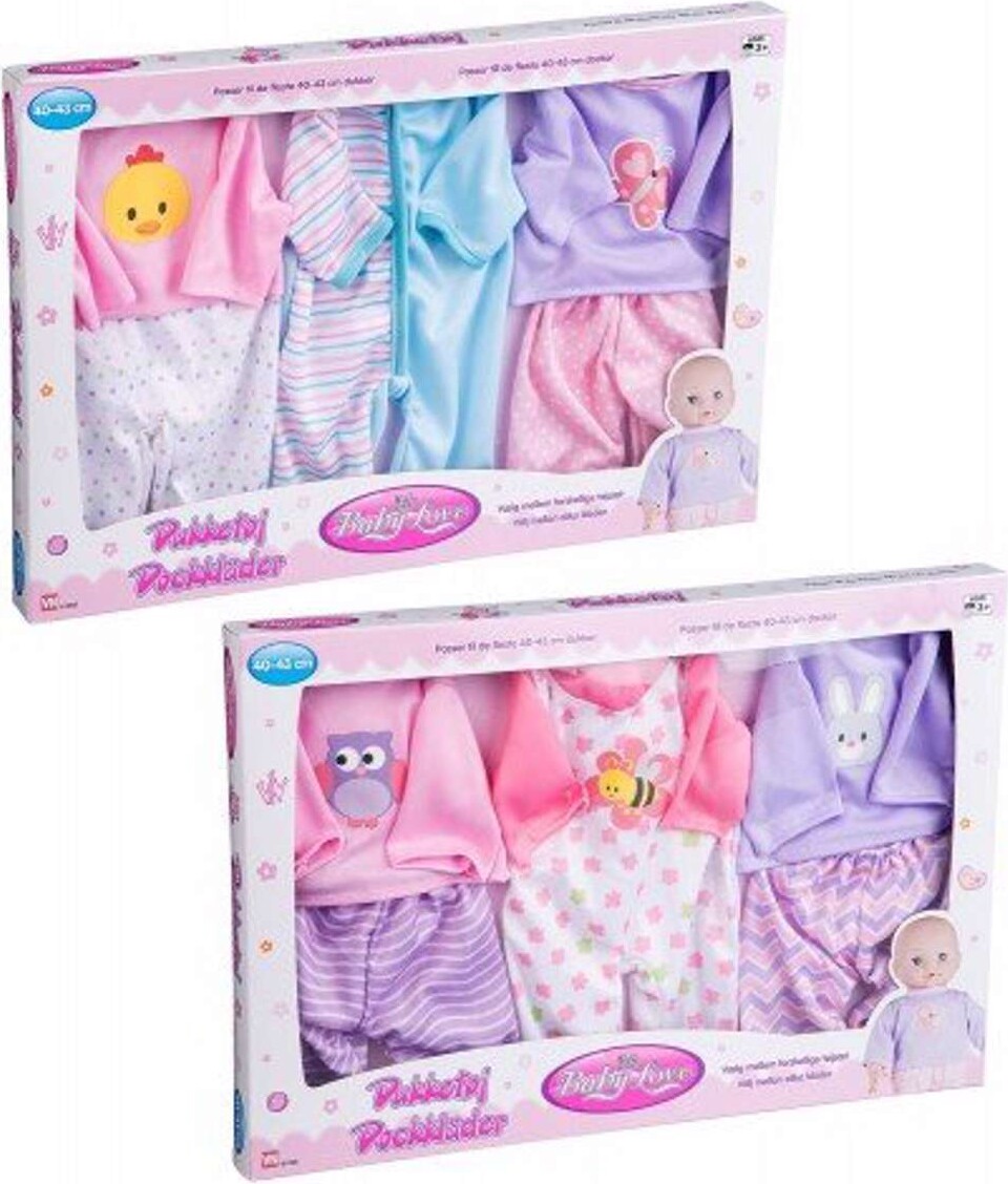 My Baby Love - Dukketøj - Sæt Med 3 - Assorteret