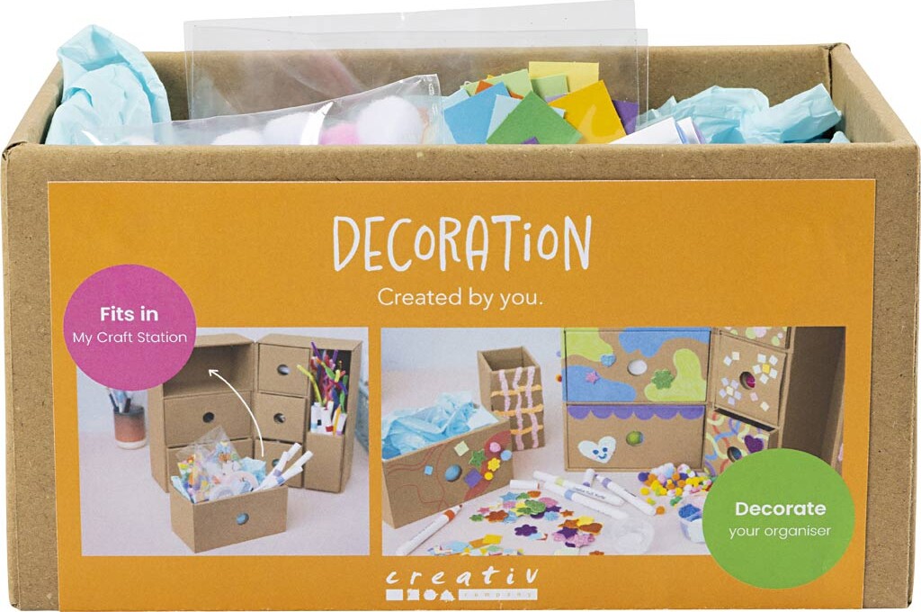 My Craft Station Dekoration - Assorterede Farver