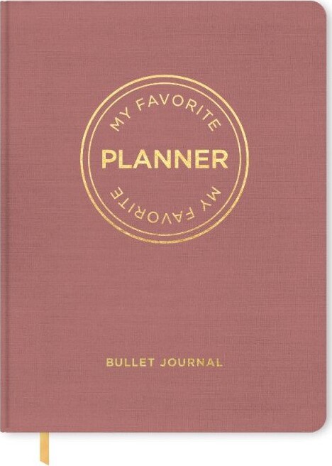 My Favorite Planner Bullet Journal / Vintage Rosa