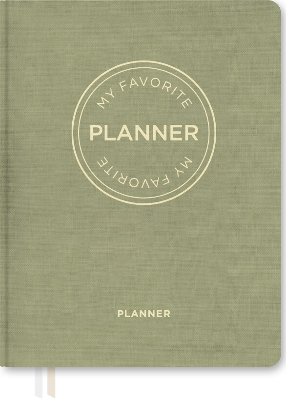 My Favorite Planner - Kalender 2024 - Dateret - Lys Grøn