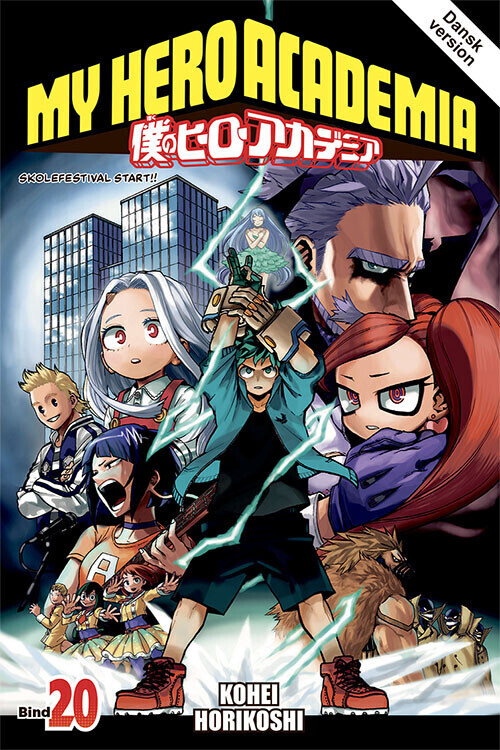 My Hero Academia 20 - Samlepakke - 4 Stk. - Kohei Horikoshi - Bog