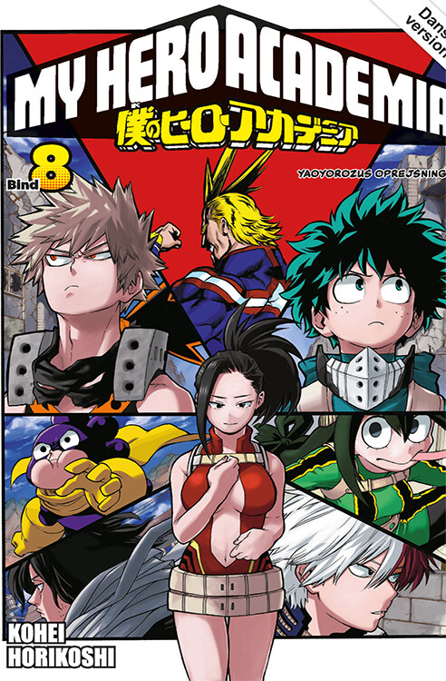 My Hero Academia 8 - 4 Stk - Kohei Horikoshi - Bog