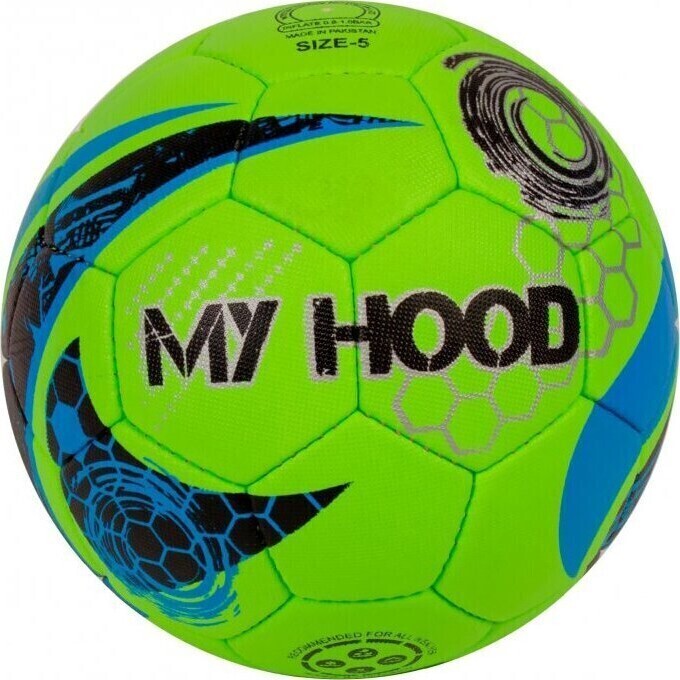 Se My Hood Streetfodbold - Grøn - Str. 5 - Kunstlæder hos Gucca.dk