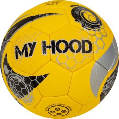 Se My Hood Streetfodbold - Orange - Str. 5 - Kunstlæder hos Gucca.dk