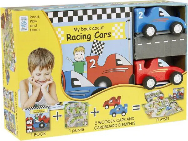 My Little Racing Circuit - Aktivitetsæske - English book