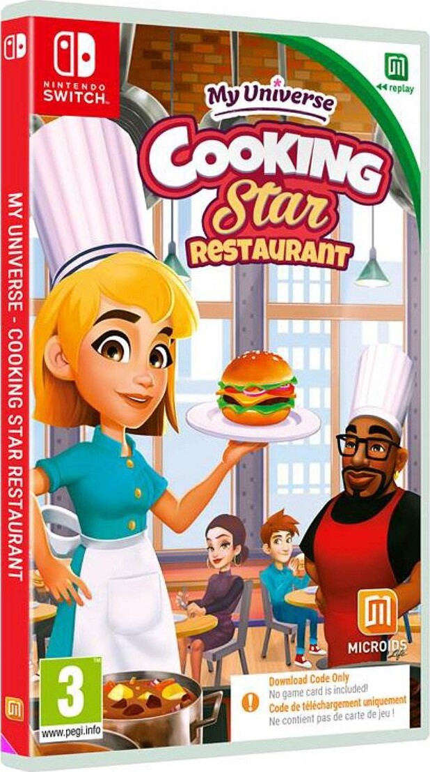 My Universe: Cooking Star Restaurant (Code in a Box) - Nintendo Switch - Virtual Life
