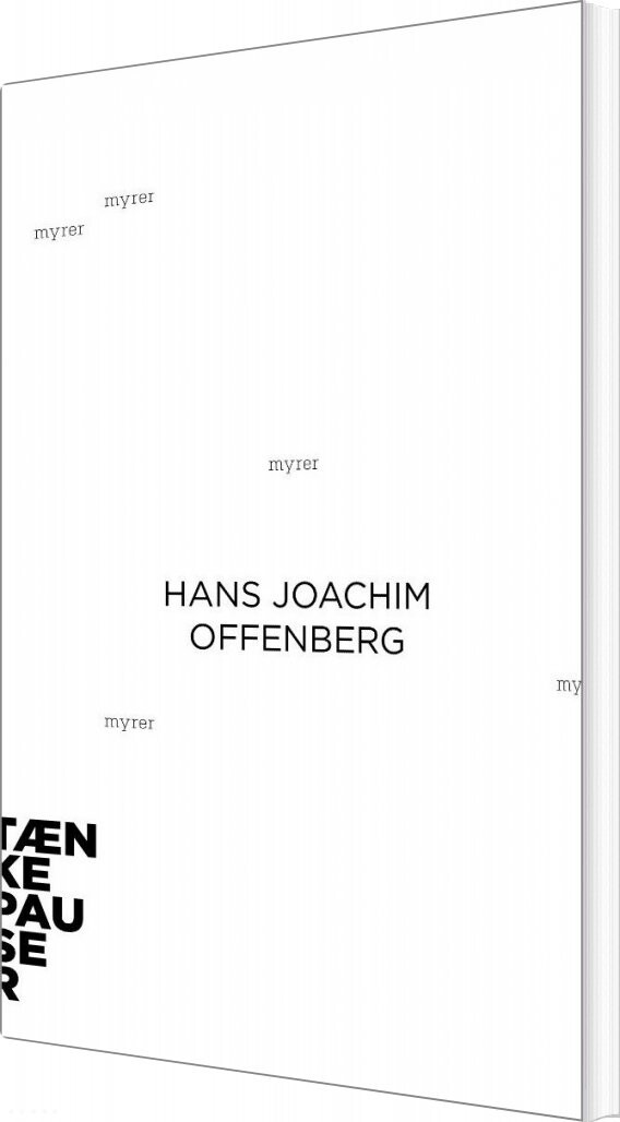 Billede af Tænkepauser - Myrer - Hans Joachim Offenberg - Bog