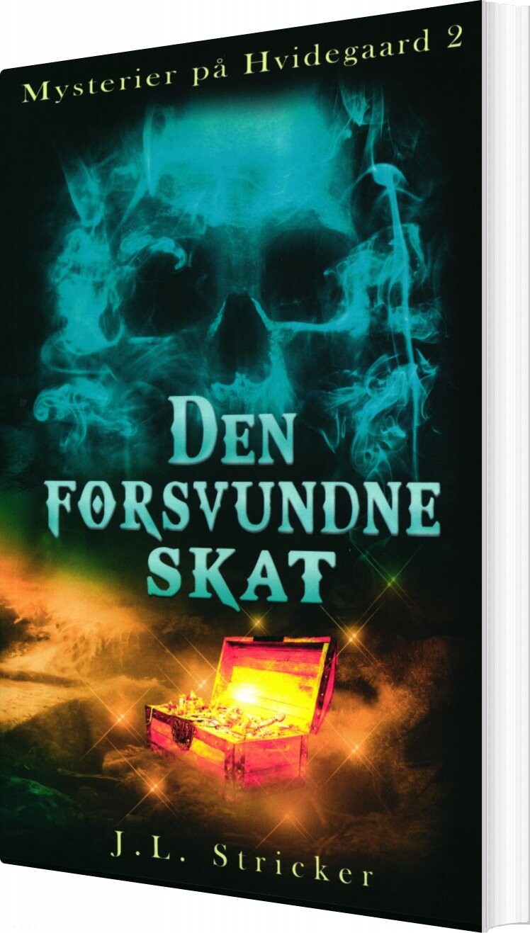 Billede af Mysterier På Hvidegaard 2 - Den Forsvundne Skat - J. L. Stricker - Bog