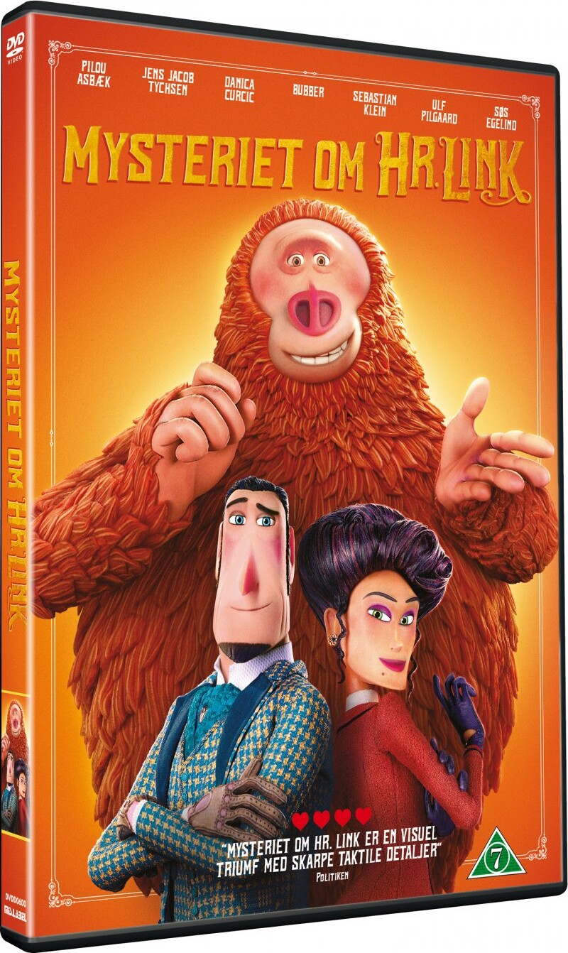 Missing Link / Mysteriet Om Hr. Link - 2019 - DVD - Film