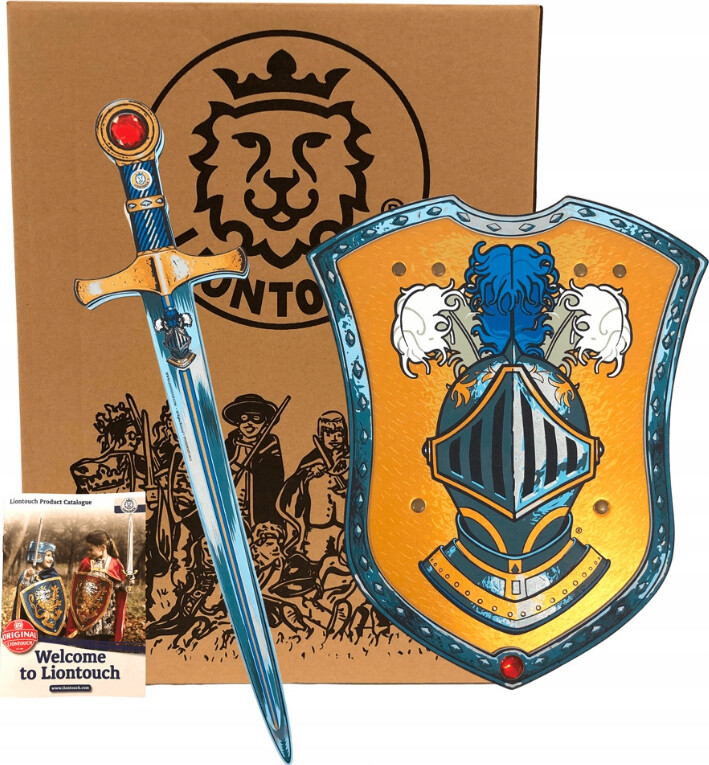 Liontouch - Mysterie Ridder - Skumsværd Og Skumskjold Til Børn