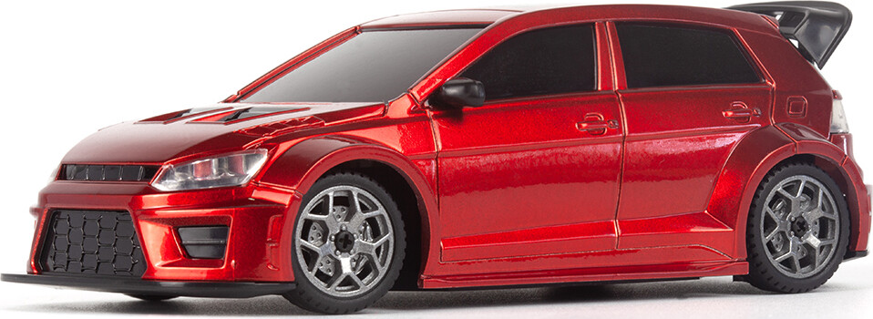 Blackzon - Myte D Drift R/c Car - Samlet - Rød - 1:43 - 548100