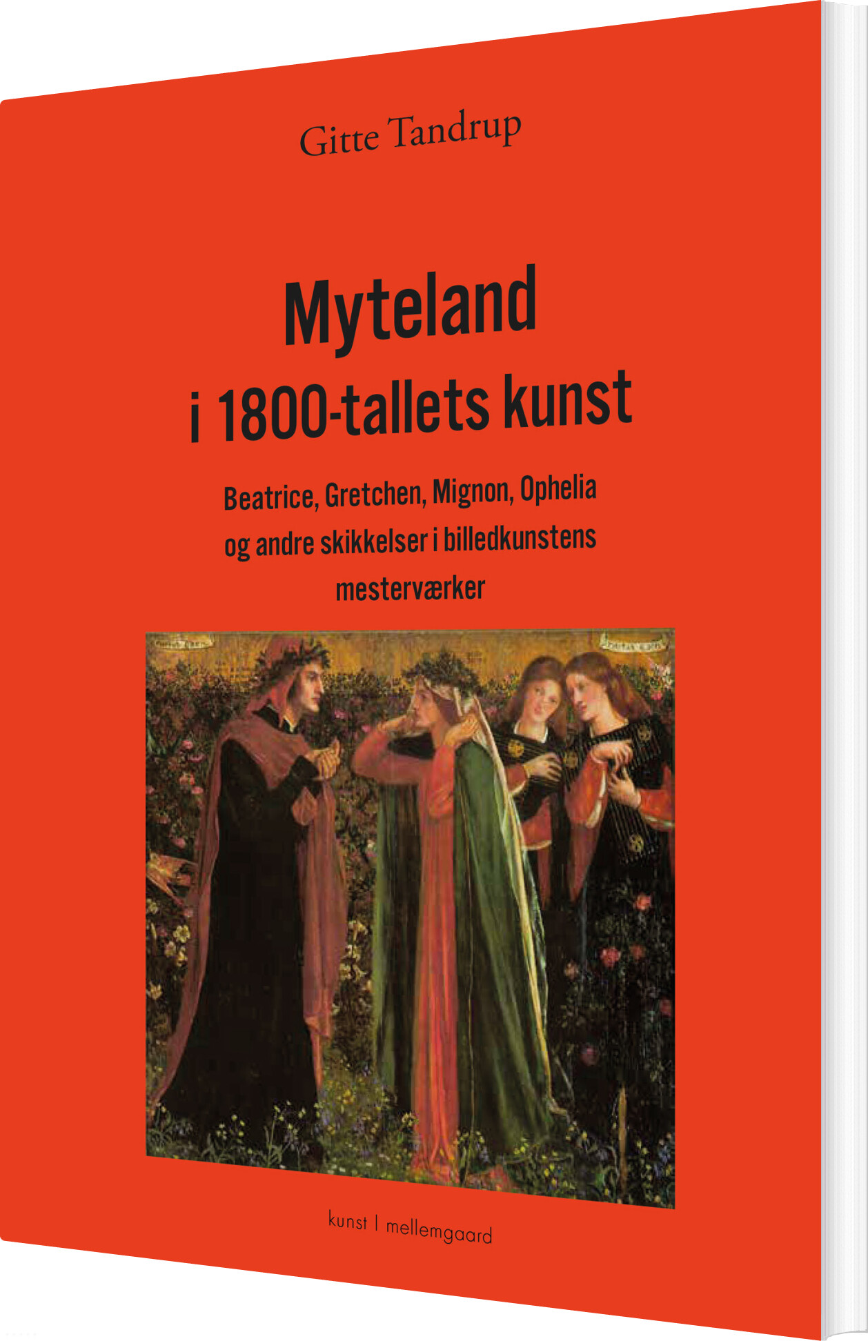 Myteland I 1800-tallets Kunst - Gitte Tandrup - Bog