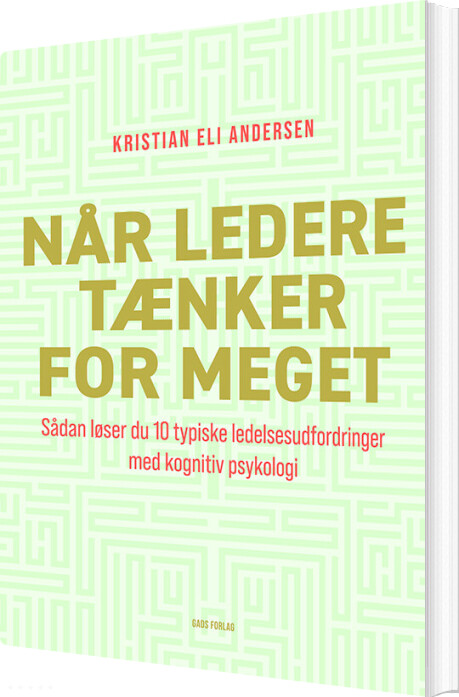 Når Ledere Tænker For Meget - Kristian Eli Andersen - Bog